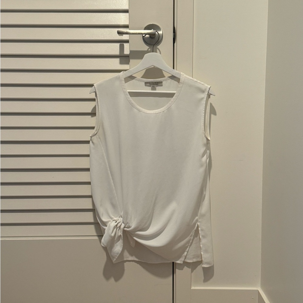 All Saint Vintage Tank White